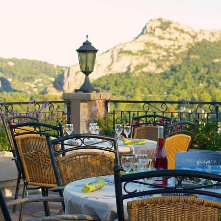 Logis Hotel Restaurant La Porte Des Cevennes Anduze Exterior foto